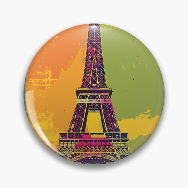Item preview, Retro poster "Eiffel Tower" designed and sold by MidArtForge.