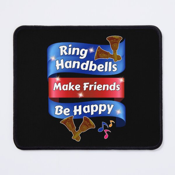 Item preview, Ring handbells, make friends, be happy designed and sold by CelticClapper.