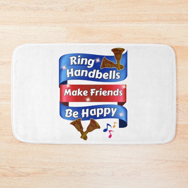 Item preview, Ring handbells, make friends, be happy designed and sold by CelticClapper.