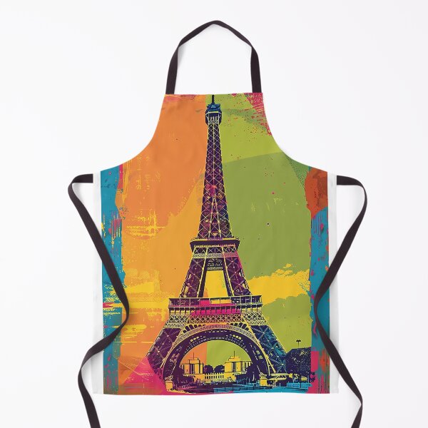 Item preview, Retro poster "Eiffel Tower" designed and sold by MidArtForge.
