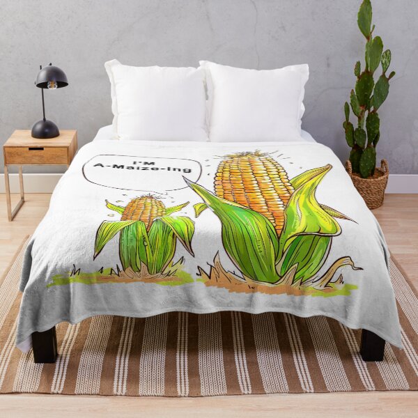Item preview, A-Maize-Ing Corn with Punny Message designed and sold by kjon88.