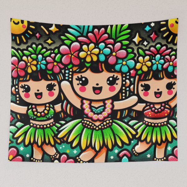 Item preview, Enchanting Hula Kids - 055 designed and sold by sagaofsilence.