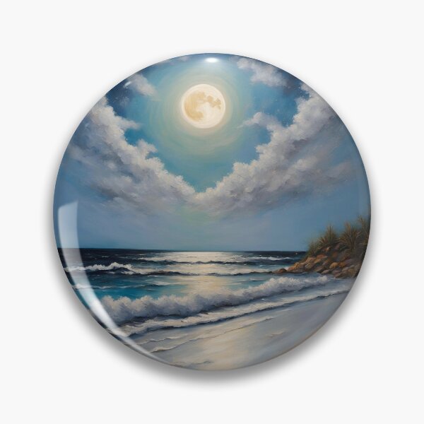 Item preview, MOONLIT BEACH - Another Hayes Creation designed and sold by DamoreLifestyle.