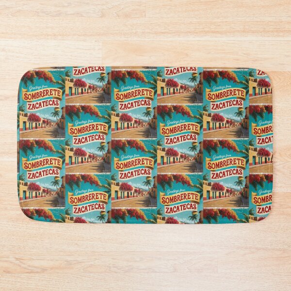 Item preview, Sombrerete Zacatecas Mexico Magic Town Postcard Vintage Travel designed and sold by TravelPostcardGems.