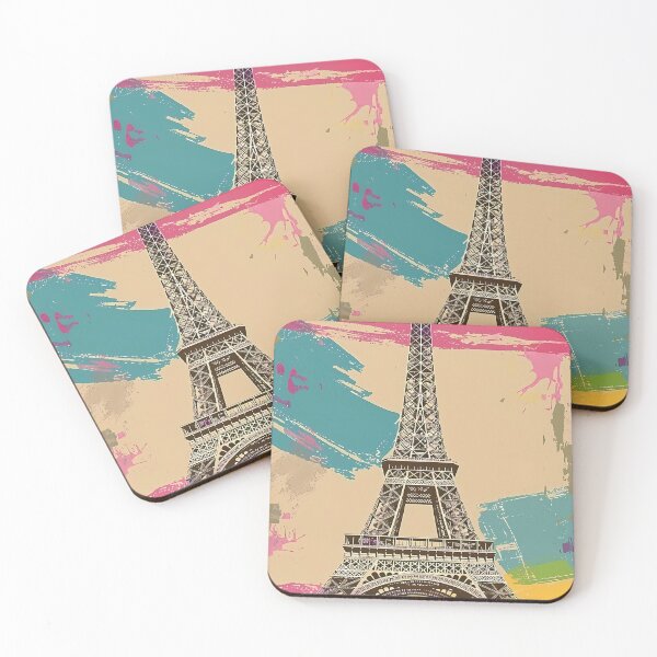 Item preview, Retro poster "Eiffel Tower" designed and sold by MidArtForge.