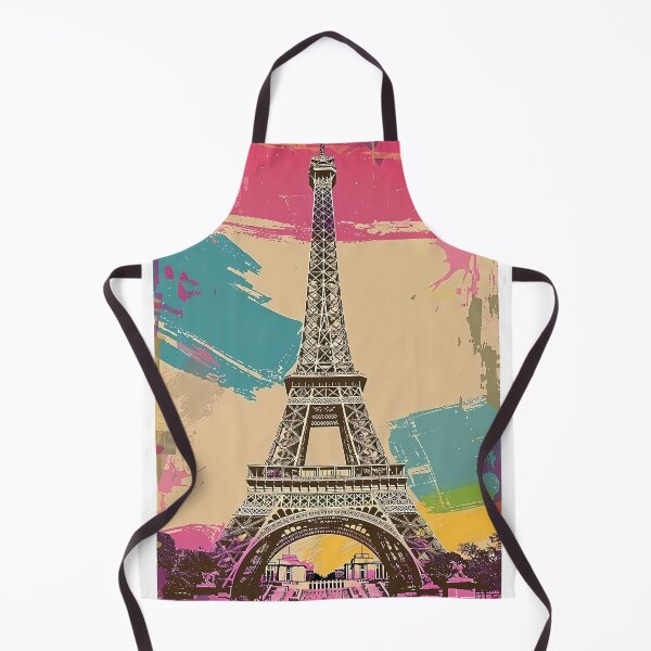 Item preview, Retro poster "Eiffel Tower" designed and sold by MidArtForge.