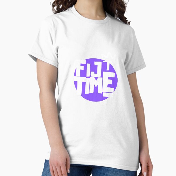 Artikel-Vorschau von Lilafarbenes Hemd „Fiji Time“, designt und verkauft von dashivprojectz.