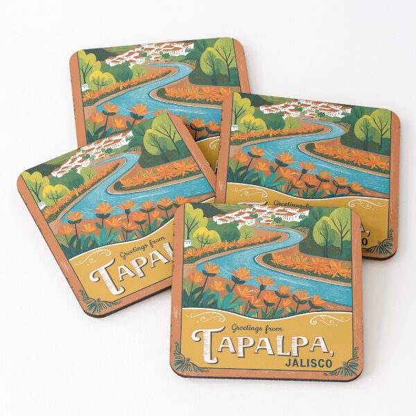Item preview, Tapalpa Jalisco Mexico Magic Town Postcard Vintage Travel designed and sold by TravelPostcardGems.