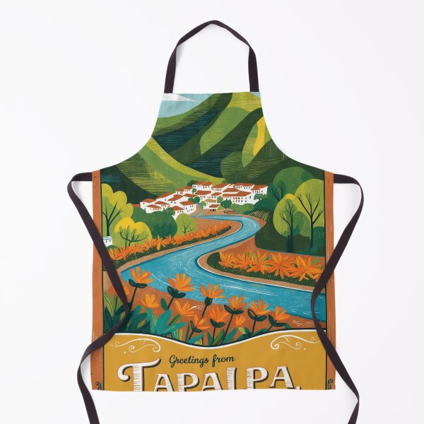 Item preview, Tapalpa Jalisco Mexico Magic Town Postcard Vintage Travel designed and sold by TravelPostcardGems.