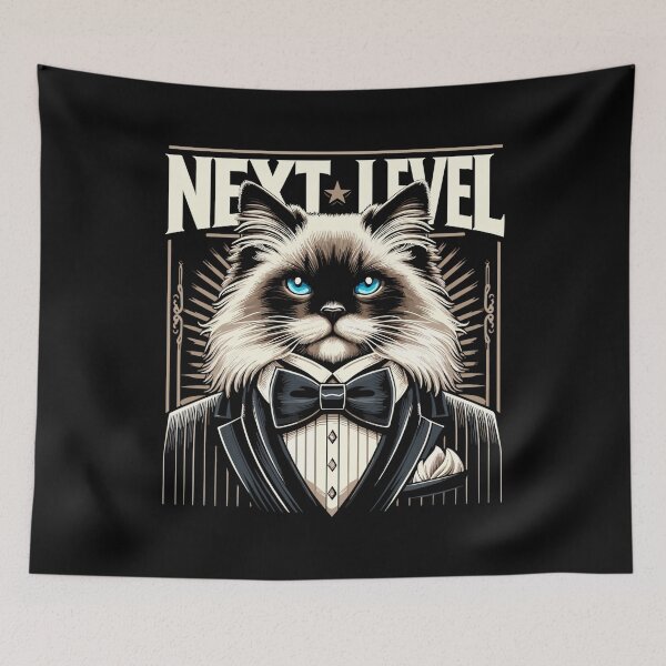 Item preview, Sacred Birman Cat Birman Cat Tuxedo Gift designed and sold by Pineapple-Tree.