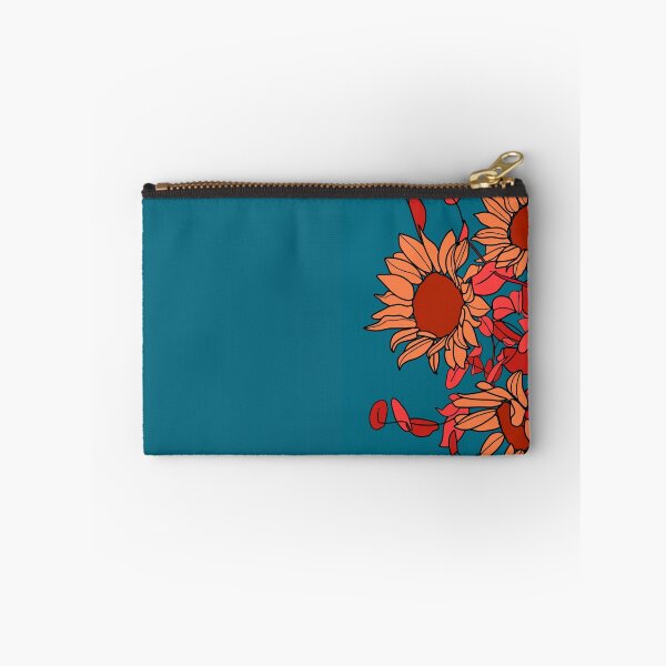 Item preview, Blue and Red Sunflowers designed and sold by MihaelaMereoara.