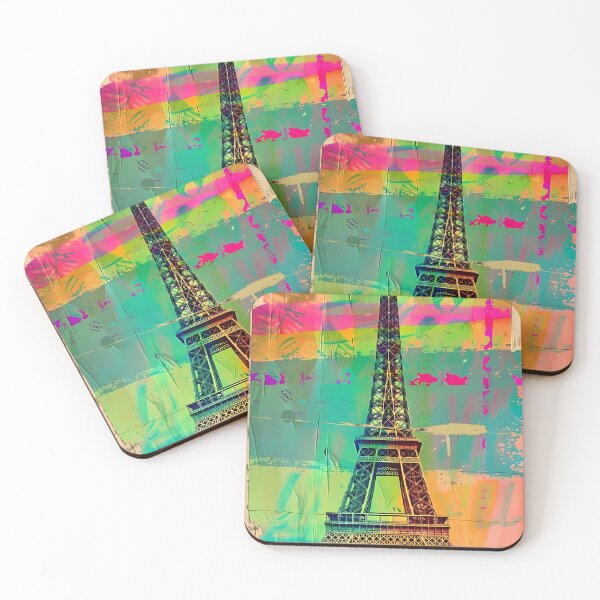 Item preview, Retro poster "Eiffel Tower" designed and sold by MidArtForge.