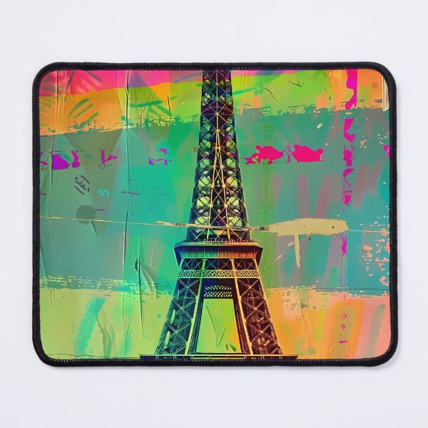 Item preview, Retro poster "Eiffel Tower" designed and sold by MidArtForge.
