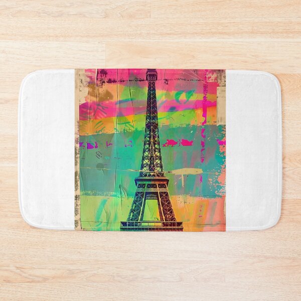 Item preview, Retro poster "Eiffel Tower" designed and sold by MidArtForge.