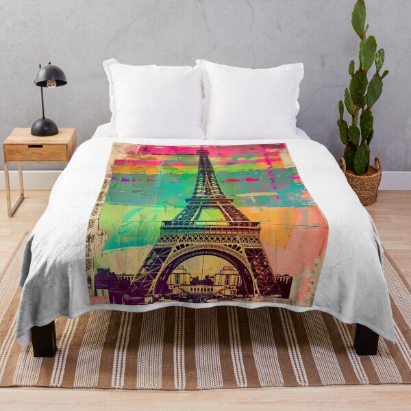 Item preview, Retro poster "Eiffel Tower" designed and sold by MidArtForge.