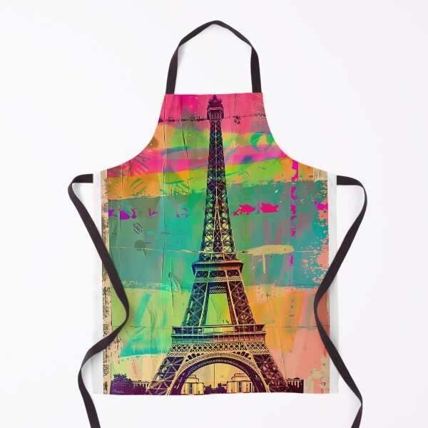 Item preview, Retro poster "Eiffel Tower" designed and sold by MidArtForge.