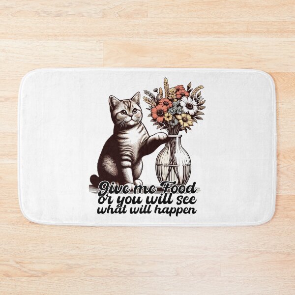 Item preview, BKH British Shorthair Cat Vase tipping over gift designed and sold by Pineapple-Tree.