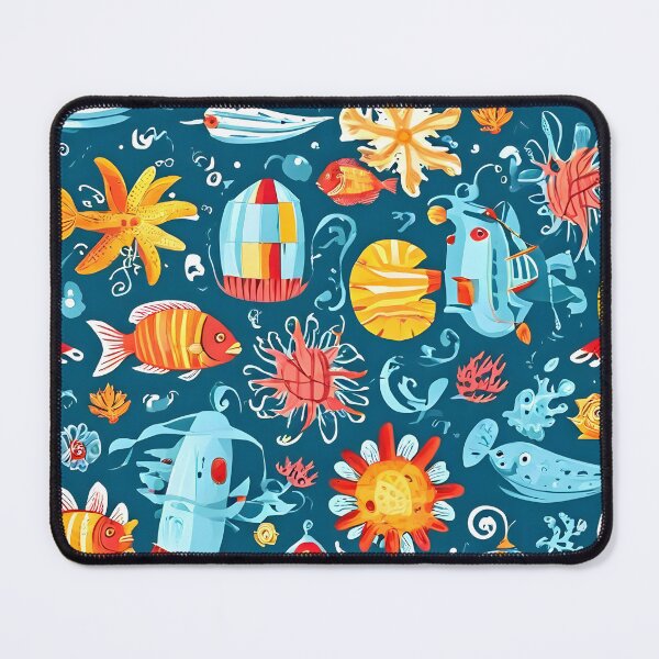 Item preview, Elegant Seamless Design: Sea Crafts and Ocean Elements designed and sold by asprse.