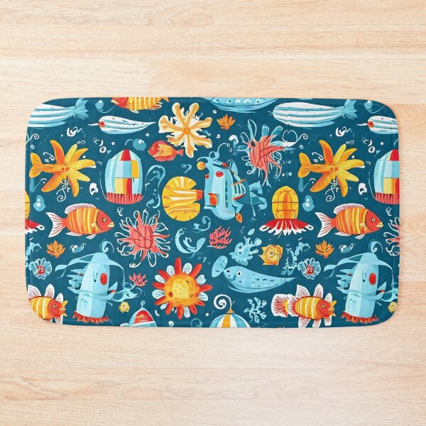 Item preview, Elegant Seamless Design: Sea Crafts and Ocean Elements designed and sold by asprse.
