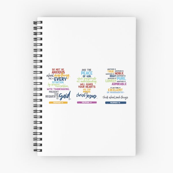 Item preview, Philippians 4 6-8 designed and sold by BellDesigned.