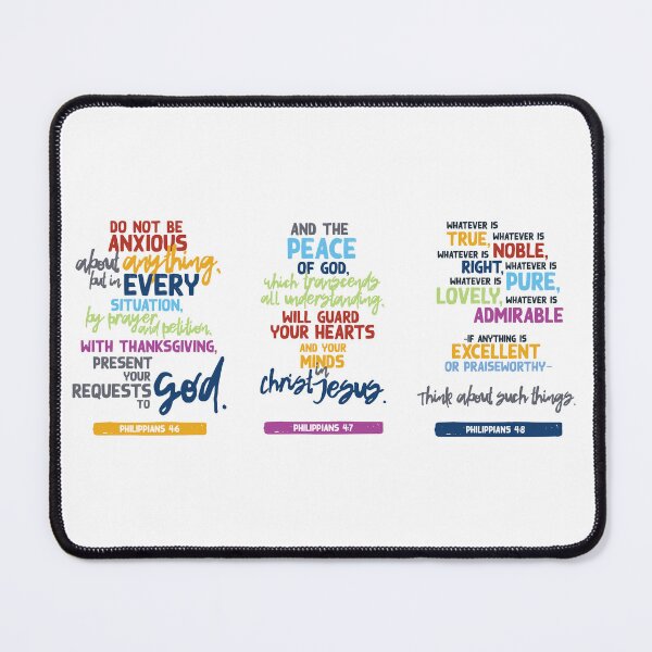 Item preview, Philippians 4 6-8 designed and sold by BellDesigned.