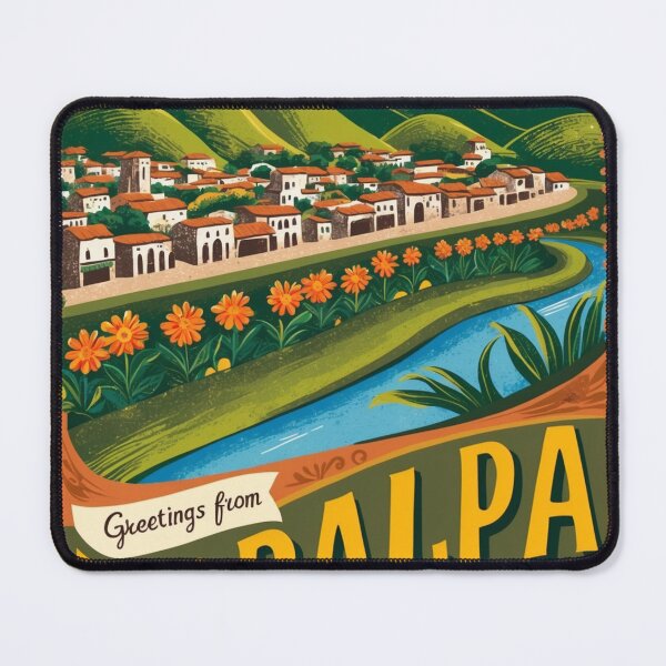 Item preview, Tapalpa Jalisco Mexico Magic Town Postcard Vintage Travel designed and sold by TravelPostcardGems.