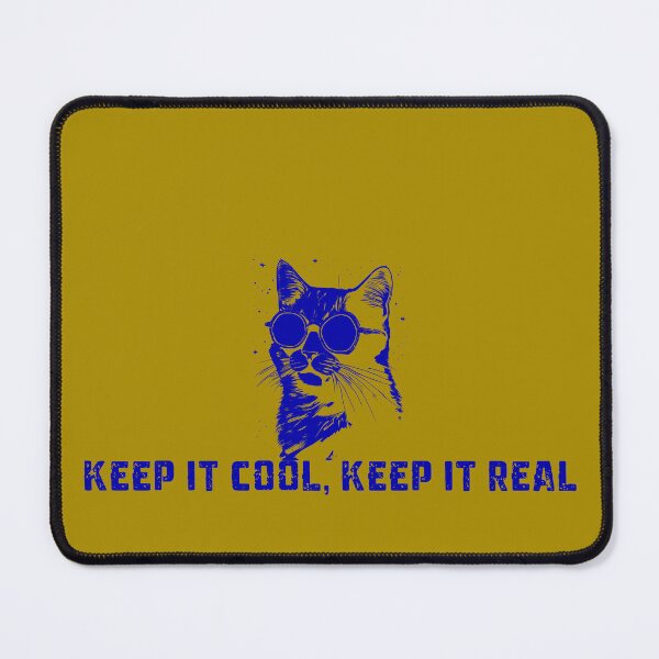 Item preview, Keep it Cool, Keep it Real Tee #2 designed and sold by purrfect pattern.