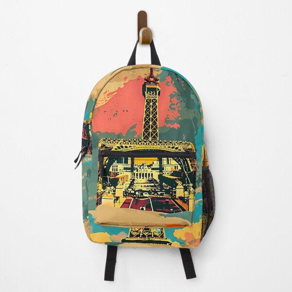 Item preview, Retro poster "Eiffel Tower" designed and sold by MidArtForge.