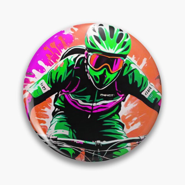 Item preview, Dynamic MTB Paint Splatter Artwork designed and sold by GrizzlyCollective.