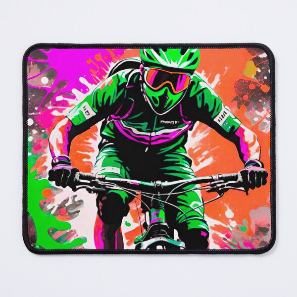 Item preview, Dynamic MTB Paint Splatter Artwork designed and sold by GrizzlyCollective.
