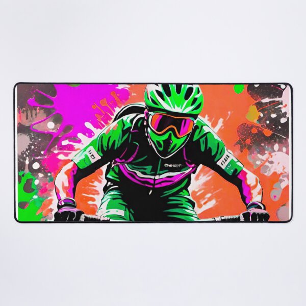 Item preview, Dynamic MTB Paint Splatter Artwork designed and sold by GrizzlyCollective.