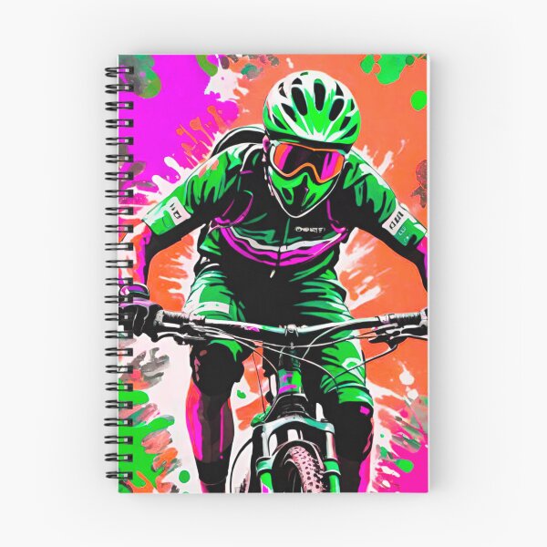 Item preview, Dynamic MTB Paint Splatter Artwork designed and sold by GrizzlyCollective.