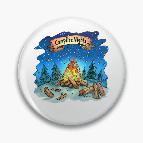 Item preview, Magical Campfire Nights Under Starry Skies designed and sold by kjon88.