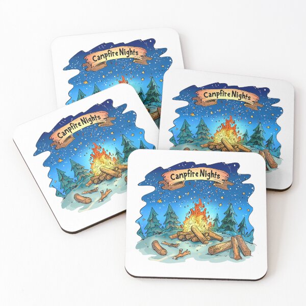 Item preview, Magical Campfire Nights Under Starry Skies designed and sold by kjon88.