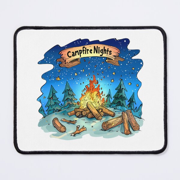 Item preview, Magical Campfire Nights Under Starry Skies designed and sold by kjon88.