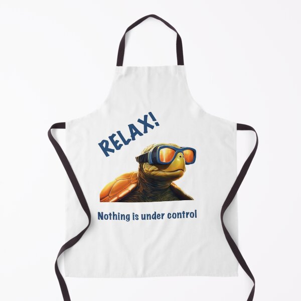 Item preview, Relax nothing is under control - chill turtle designed and sold by CroesCreations.