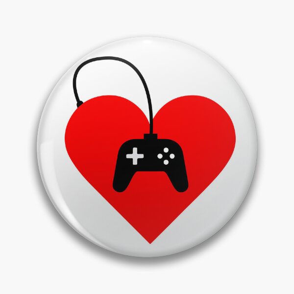 Item preview, Gamepad plugged in heart designed and sold by pavledesigns.
