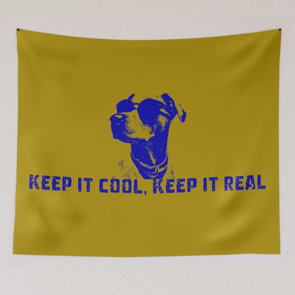 Item preview, Keep it Cool, Keep it Real Tee #4 designed and sold by purrfect pattern.