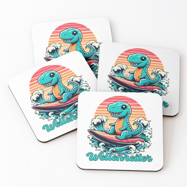 Item preview, Cute T-Rex Surfer Surfing Gift designed and sold by Pineapple-Tree.