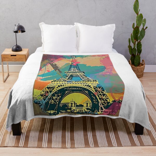 Item preview, Retro poster "Eiffel Tower" designed and sold by MidArtForge.