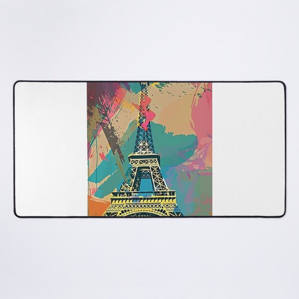 Item preview, Retro poster "Eiffel Tower" designed and sold by MidArtForge.