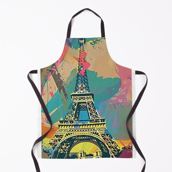 Item preview, Retro poster "Eiffel Tower" designed and sold by MidArtForge.