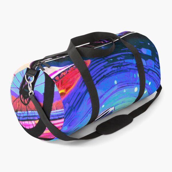 Item preview, MTB Racer Chased by UFO designed and sold by GrizzlyCollective.