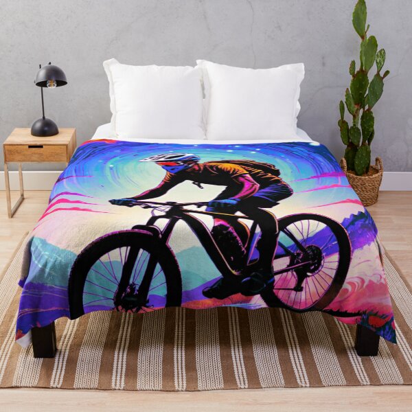 Item preview, MTB Racer Chased by UFO designed and sold by GrizzlyCollective.