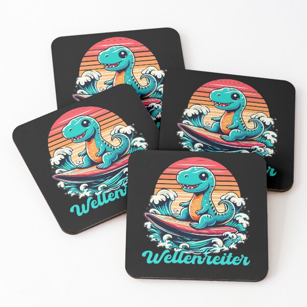 Item preview, Cute T-Rex Surfer Surfing Gift designed and sold by Pineapple-Tree.