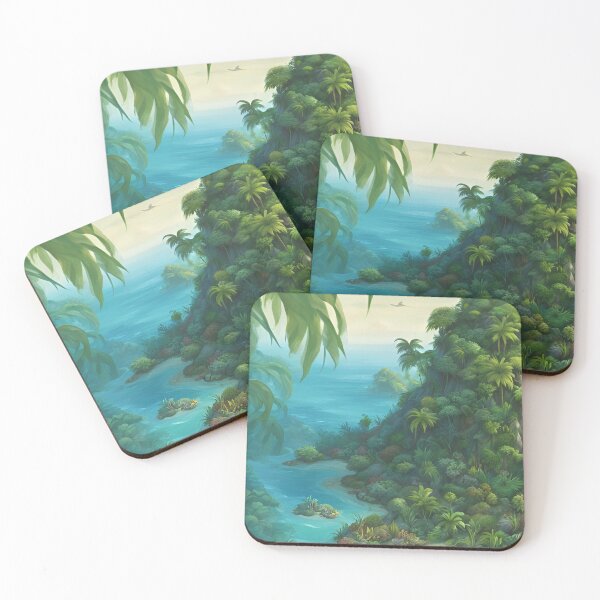Item preview, Island in the Ocean designed and sold by Divya-Hirodiya.