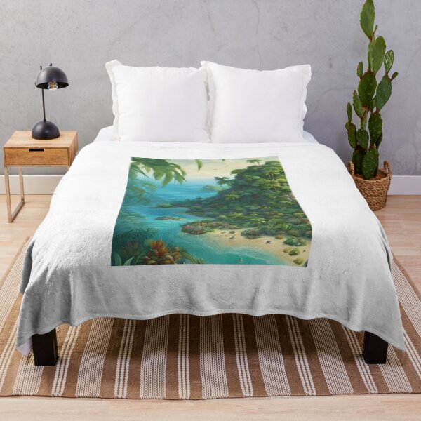 Item preview, Island in the Ocean designed and sold by Divya-Hirodiya.