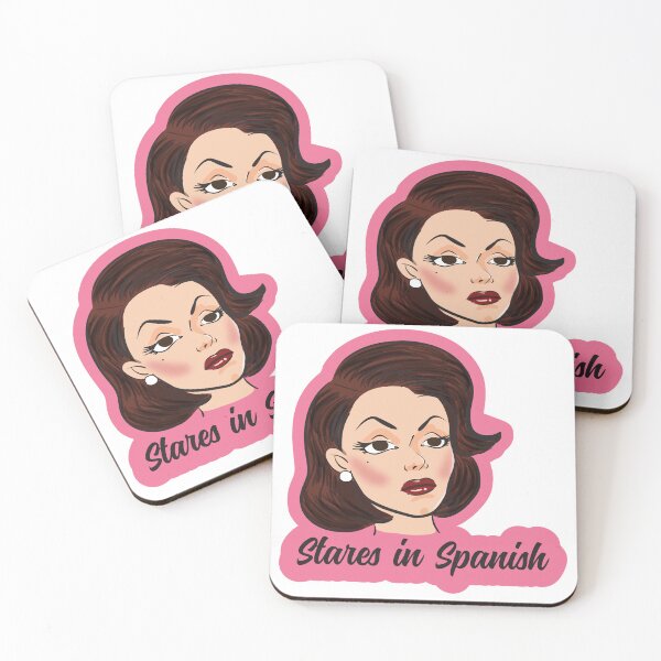 Item preview, Soraya Montenegro Stares in Spanish Meme designed and sold by CarolisIlustra.