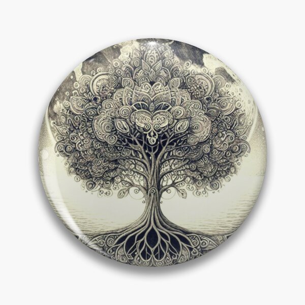Item preview, tree moon magic fantasy moonlight witchcraft pagan night designed and sold by MaciejPetelski.