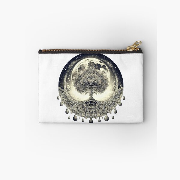 Item preview, tree moon magic fantasy moonlight witchcraft pagan night designed and sold by MaciejPetelski.